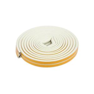 Tesnenia do okien a dverí samolepiace 9x7, 4mm TYP D bielej 6m vyobraziť