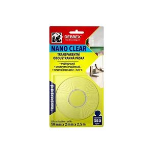 NANO páska 19mm x 2, 5m DEBBEX obojstranná vyobraziť
