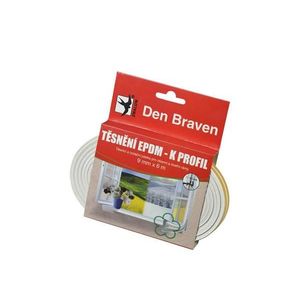 Tesnenie do okien a dverí samolepiace 9x5, 5mm DEN BRAVEN biela 6m vyobraziť