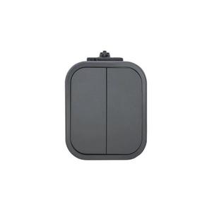 Sériový prepínač ABEX WNT-2B2 sivý vyobraziť