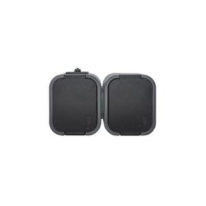 Jedna zásuvka ABEX NT-6B2 sivo-čierna vyobraziť