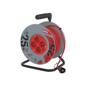 Predlžovací kábel na bubne - 4 zásuvky 25 m EMOS P194252 vyobraziť