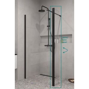 BESCO - Pevná stena ECO-N Black - Pevná stena - 30 cm BCEXON30BC vyobraziť