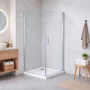 HOPA - Štvorcový sprchovací set OSUNA + AQUARIUS OLBOSU90CC vyobraziť