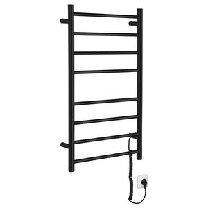 SAPHO - REDONDO elektrický sušiak uterákov, guľatý, 500x900 75 W, čierny mat ER220BV vyobraziť