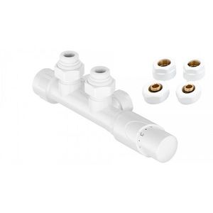 HOPA - Univerzálny stredový ventil HYBRID - Farebné prevedenie - Biela RDHYBRIDSADAW vyobraziť