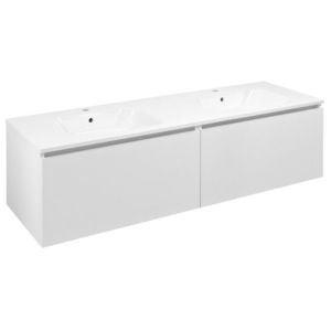 SAPHO - LOREA skrinka 180x46x51, 5cm (90+90cm), biela matná LE090-3131-01 vyobraziť