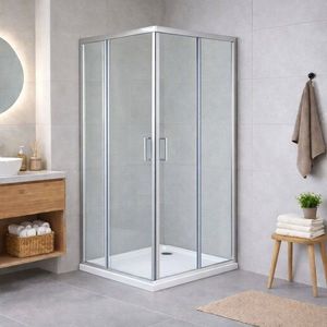 HOPA - Set kút BARCELONA PLUS QUADRATO + vanička VENETS - FARBA rámu - Chróm / Leštený hliník (ALU), Rozmer A - 90, Rozmer B - 90, Smer zatvárania - Univerzálne Ľavé / Pravé, Výplň - Číre bezpečnostné sklo - 5 / 6 mm OLBBAR90CCVV vyobraziť