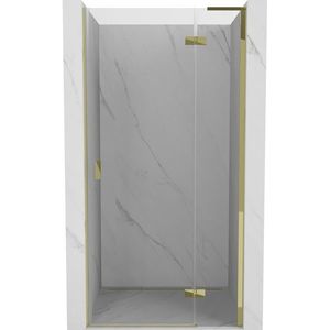 MEXEN/S - Mist-H L sprchové dvere krídlové pravé 85, transparent, zlatá 8A5L-085-000-50-00-P vyobraziť