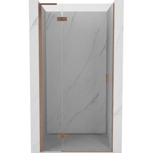 MEXEN/S - Mist-H L sprchové dvere krídlové ľavé 120, transparent, meď kartáčovaná 8A5L-120-000-65-00-L vyobraziť