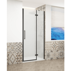 GELCO TRINITY BLACK dvere do niky pravé, 800 matné sklo, GT1280MR-B GT1280MR-B vyobraziť