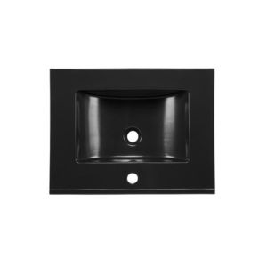 COMAD - Nábytkové umývadlo LAVA BLACK 60cm 5907441298537 vyobraziť