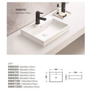 COMAD - Nábytkové umývadlo RITA 50cm 5907611655467 vyobraziť
