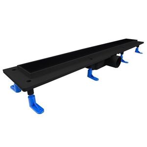 HOPA - Odtokový žľab STANDARDline BLACK - Rozmer A - 100 cm, Variant roštu - Klasszik OLPZLABST99BK vyobraziť