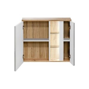 COMAD - Zrkadlová skrinka 80cm 2 dvierka BAHAMA WHITE 5907611648384 vyobraziť