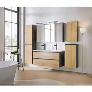 COMAD - Horná skrinka 40cm 1 dvierka MONAKO GREY OAK 5907611652855 vyobraziť