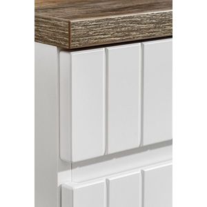 COMAD - Skrinka pod umývadlo 60cm 1 szuflada ICONIC WHITE 5907611654972 vyobraziť