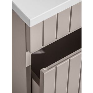 COMAD - Skrinka pod umývadlo 80cm 1 szuflada ICONIC CASHMERE 5907611656297 vyobraziť