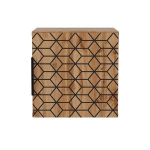 COMAD - Horná skrinka Qubik 30x30cm 1 dvierka DIAMOND WOTAN 5907611660225 vyobraziť