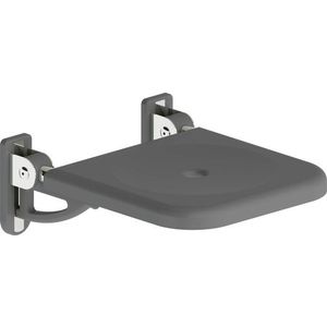 DEANTE - Ľahnený antracit Nástenné sedadlo, sklopné NIL_T51A vyobraziť
