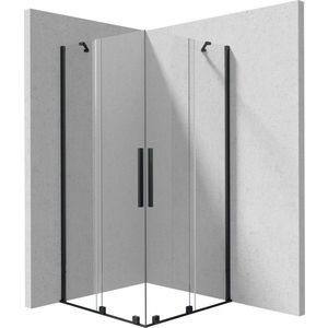DEANTE - Sprchovací kút Prizma čierna, štvorcová, 90x90 cm KPNNP09P09 vyobraziť