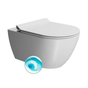 GSI - PURA závesná WC misa, Swirlflush, 36x55cm, biela dual-mat 881509 vyobraziť