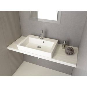 SAPHO - AVICE doska pod umývadlo 60x50cm, hrúbka 5cm, dub starobiely AV65 vyobraziť