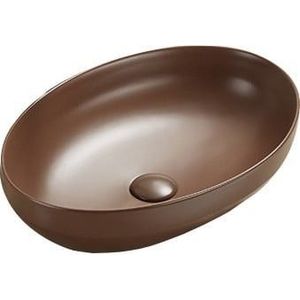 MEXEN - Cornelia umývadlo na dosku 50x36, hnedá mat 21885068 vyobraziť