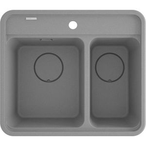 DEANTE DEANTE - Momi kovovo šedý Granitový drez, 1.5-miska ZKM_S503 vyobraziť