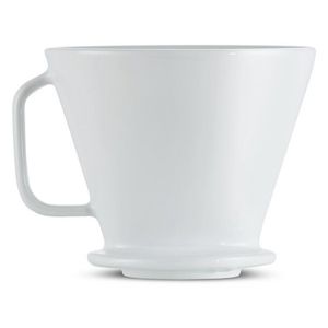 Ručný filter na kávu, veľ. 4, biely vyobraziť