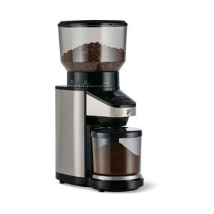 Mlynček na kávu s váhou, elektrický vyobraziť