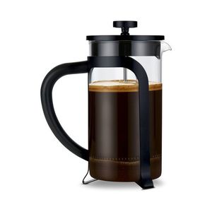 Kanvica french press 800 ml, 6 šálok, čierna vyobraziť