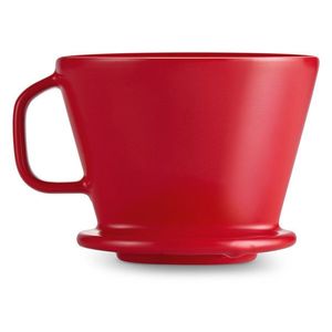 Ručný filter na kávu, veľ. 2, červený vyobraziť