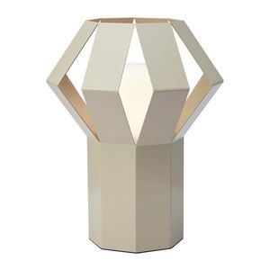 Béžová kovová stolová lampa s kovovým tienidlom (výška 27 cm) Octa – Markslöjd vyobraziť