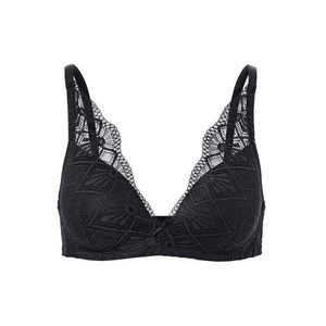 Podprsenka s mäkkými košíčkami, čierna vyobraziť