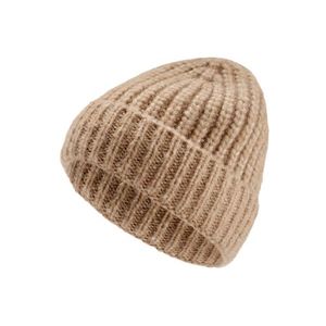 Pletená čiapka, farba ťavej srsti vyobraziť