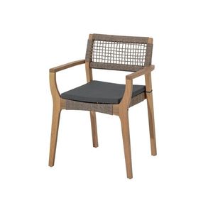 Stohovateľná jedálenská stolička vrátane vankúšika na sedenie vyobraziť