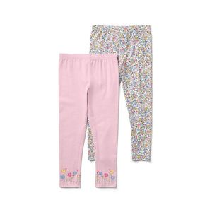 Detské legínsy, 2 ks, ružové vyobraziť