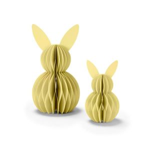 Papierový veľkonočný zajac, 2 ks vyobraziť