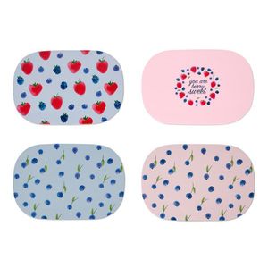 4 raňajkové dosky na krájanie vyobraziť