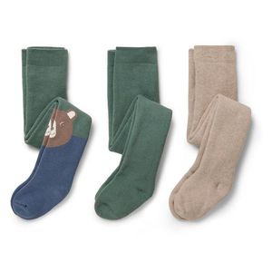 Detské froté termopančuchy, 3 páry, lesné zvieratká vyobraziť