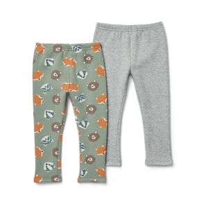 Detské termolegínsy s počesanou vnútornou stranou, 2 ks vyobraziť