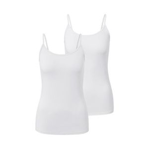 Tielka so špagetovými ramienkami, 2 ks, biele vyobraziť