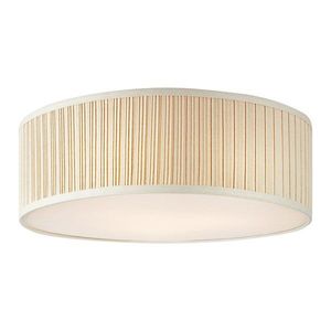 Béžové kovové stropné svietidlo s textilným tienidlom ø 57 cm Lux – Markslöjd vyobraziť