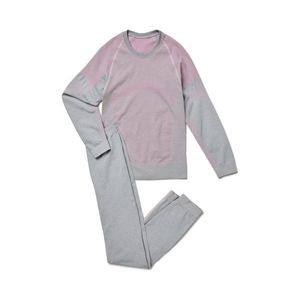 Detská bezšvová funkčná spodná bielizeň, sivá vyobraziť