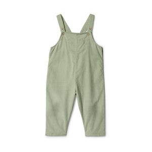 Detské menčestrové nohavice na traky vyobraziť