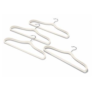 Vešiaky na šaty s rozšírením v oblasti pliec, 4 ks vyobraziť