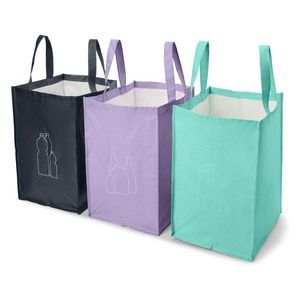 Tašky na triedenie odpadu, 3 ks vyobraziť