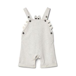 Detské nohavice s náprsenkou, krátke vyobraziť