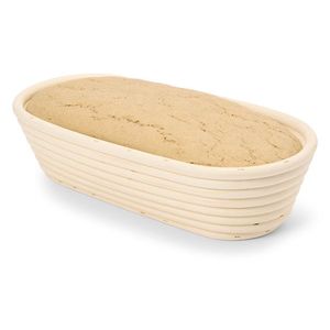 Oválna ošatka na kysnutie cesta vyobraziť